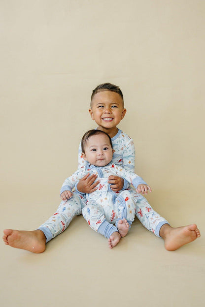 Coastal Cutie Modal Zippy Romper *12-18m left