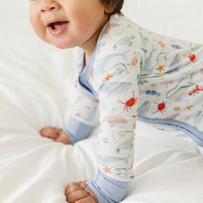 Coastal Cutie Modal Zippy Romper *12-18m left
