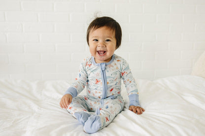 Coastal Cutie Modal Zippy Romper *12-18m left