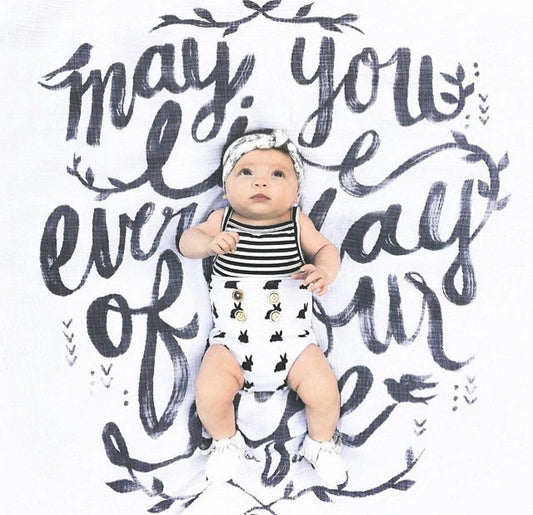 May You Live, Organic Swaddle Scarf