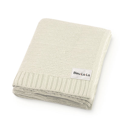 Heritage Knit - 100% Organic Cotton Luxury Knit Baby Swaddle Blanket