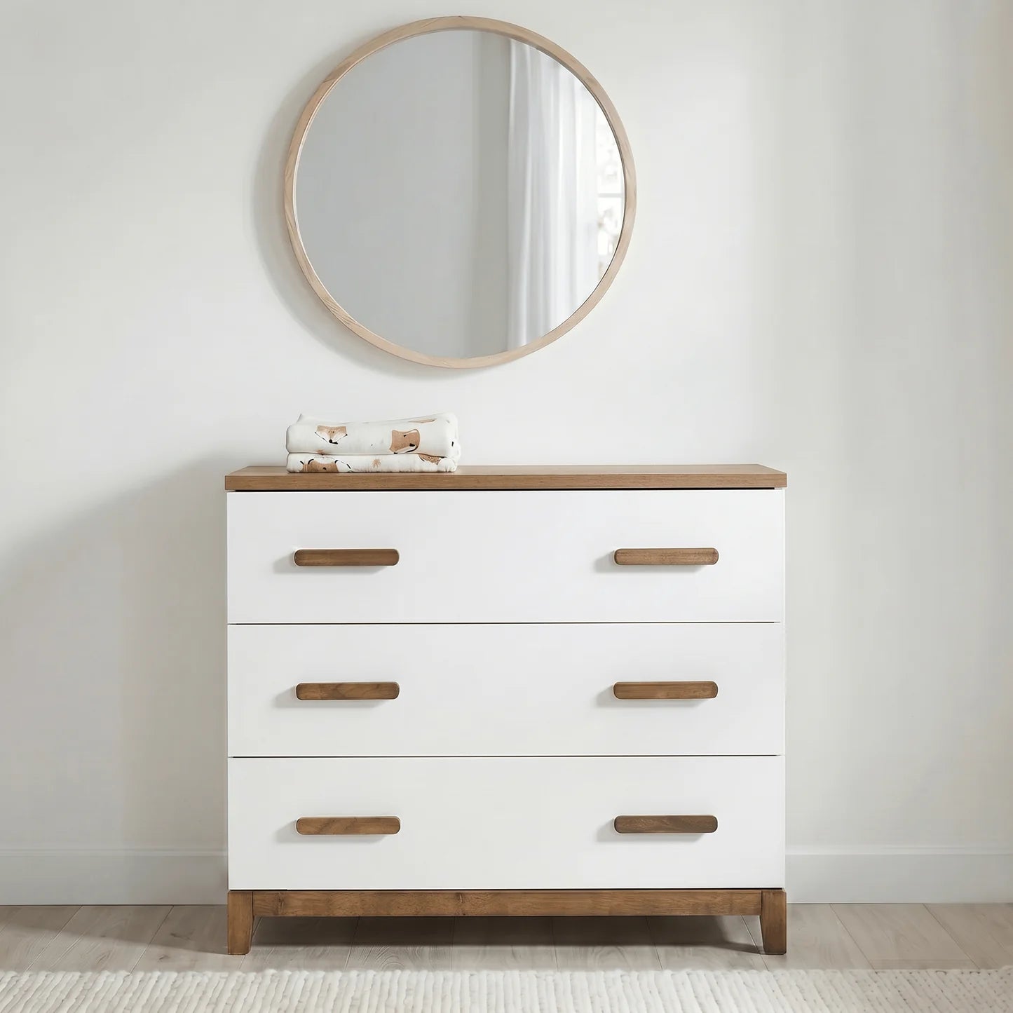 LaLa Little 3-drawer Nursery Dresser