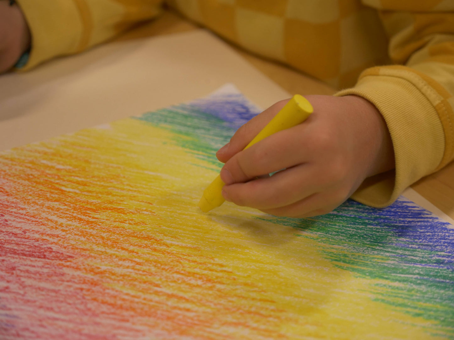 Organic Beeswax Crayons: 8 Rainbow Colors in Stick