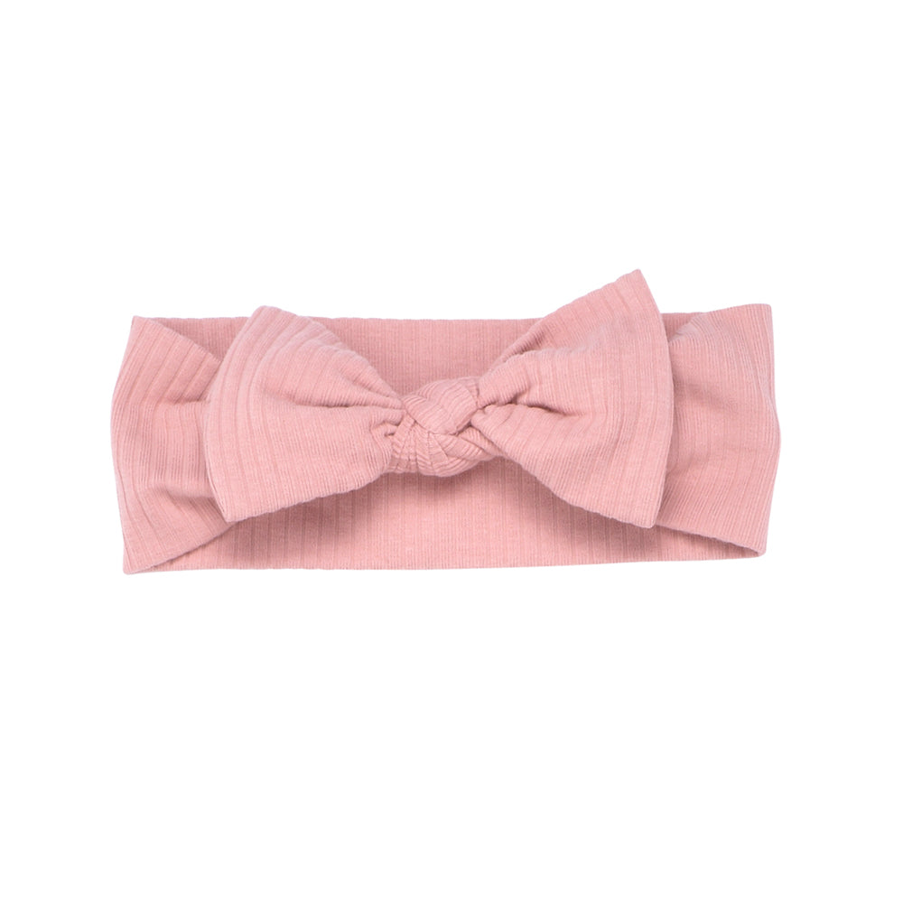Dusty Rose Pink Baby Ribbed Playsuit with pockets