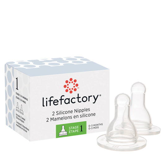 Silicone Nipples 2pk, 4oz & 9oz Bottle