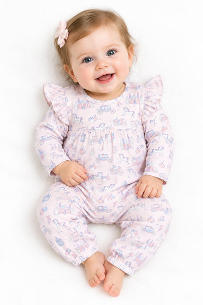 Fairy Godmother Flutter Sleeve Romper