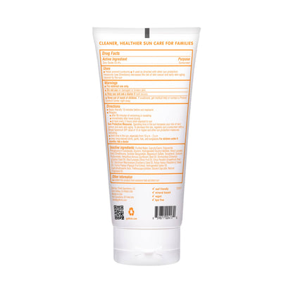 Thinkbaby Safe Sunscreen SPF 50+ (6oz) - Family Size