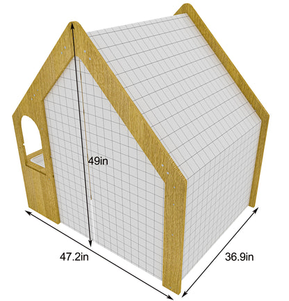 Flair | Playhouse & Sensory Desk - Black & White
