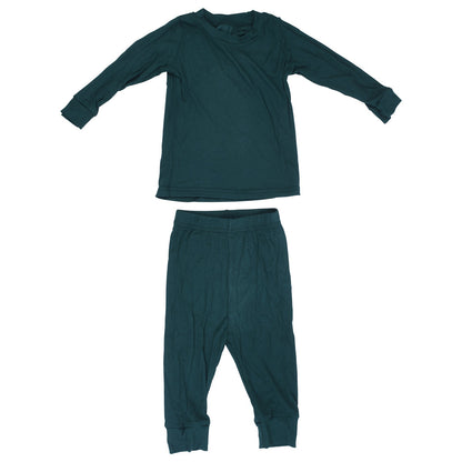 Ribbed Forest Green Jammies