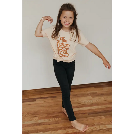 The Future is Love Graphic T-Shirt for Kids