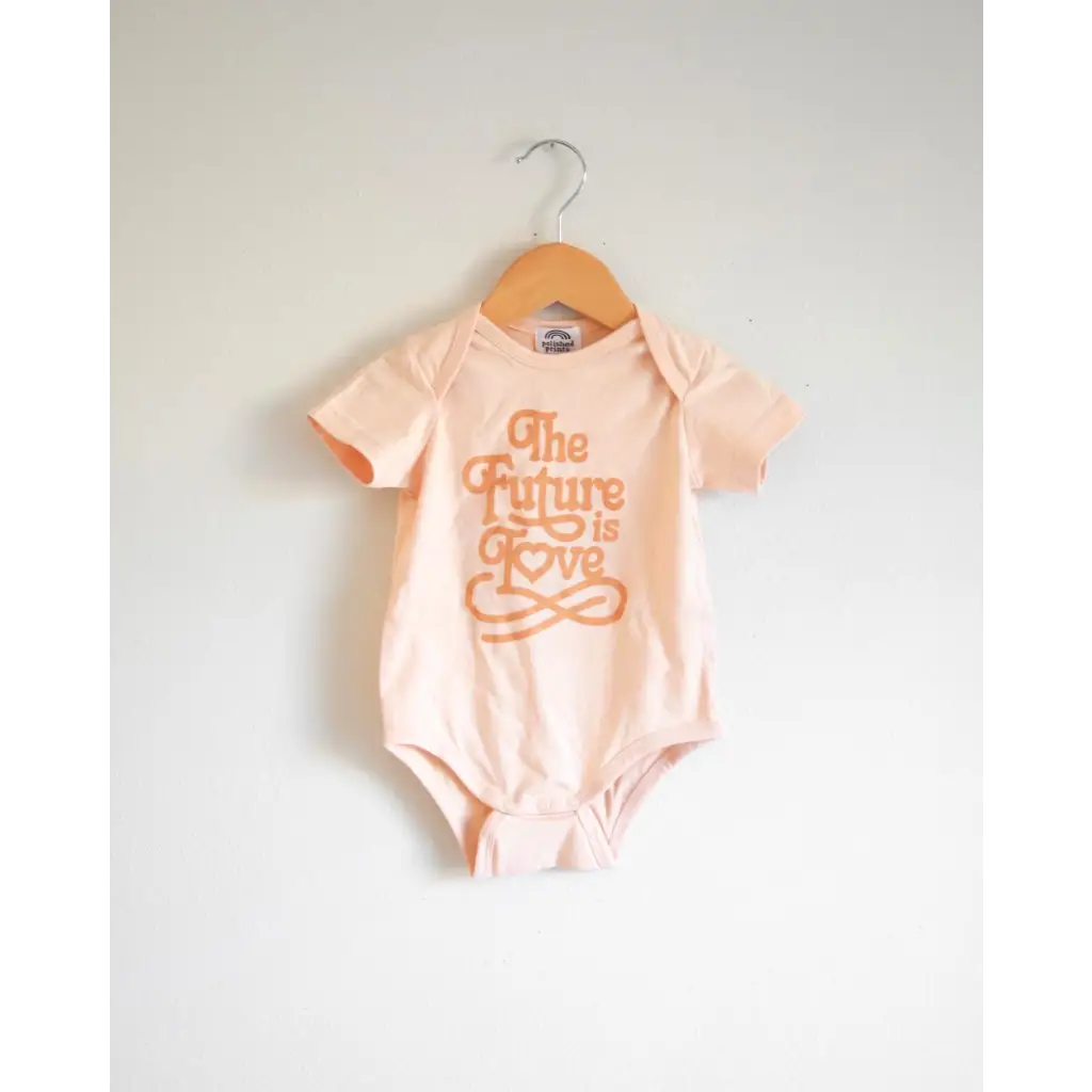 Future is Love Organic Cotton Baby Onesie