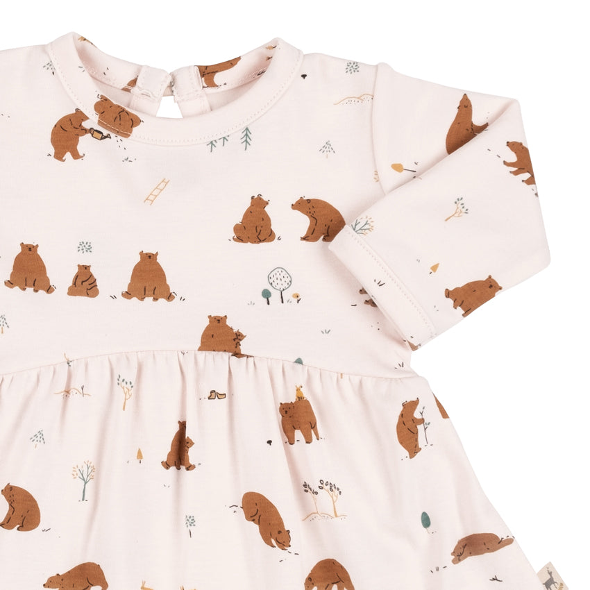 Forester Bears Dress, Pearl