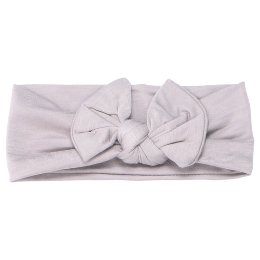 Harbor Mist Knotted Headband (Taupe)