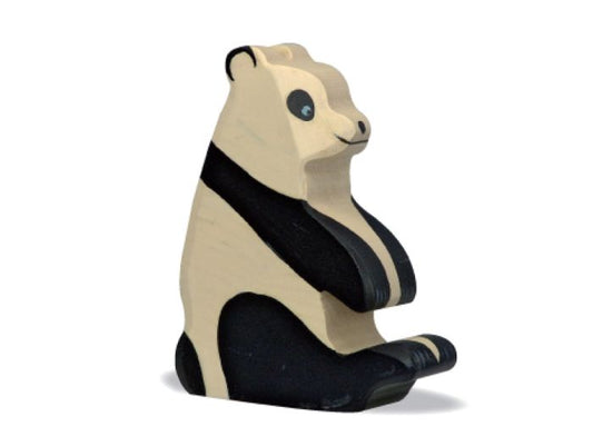 Wooden Animal Figure, Panda Bear