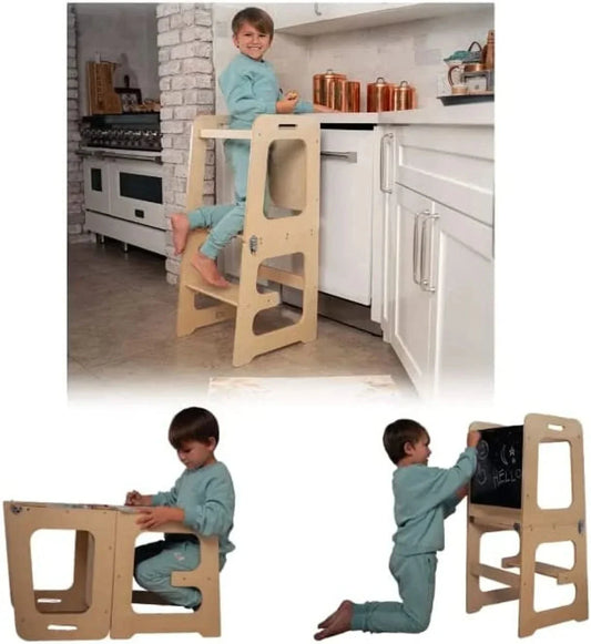 Date | 4-in-1 Kitchen Tower & Desk