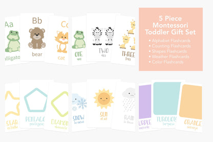 Montessori Flashcards Basics Bundle