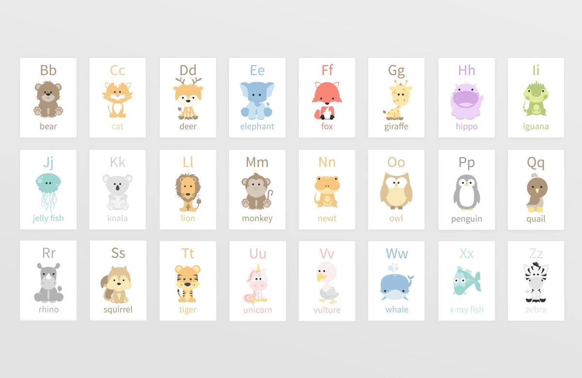 Montessori Flashcards Basics Bundle
