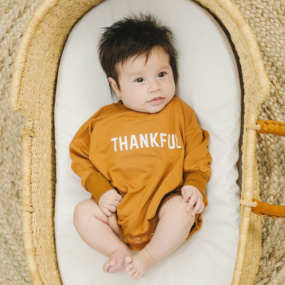 Thankful Bamboo Sweatshirt Romper