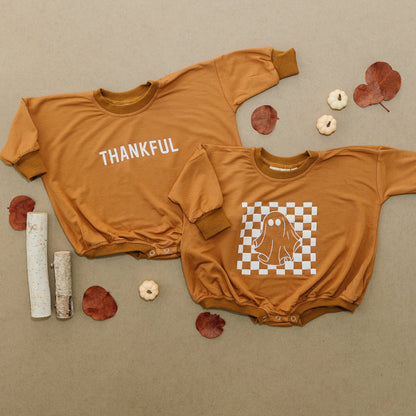 Thankful Bamboo Sweatshirt Romper