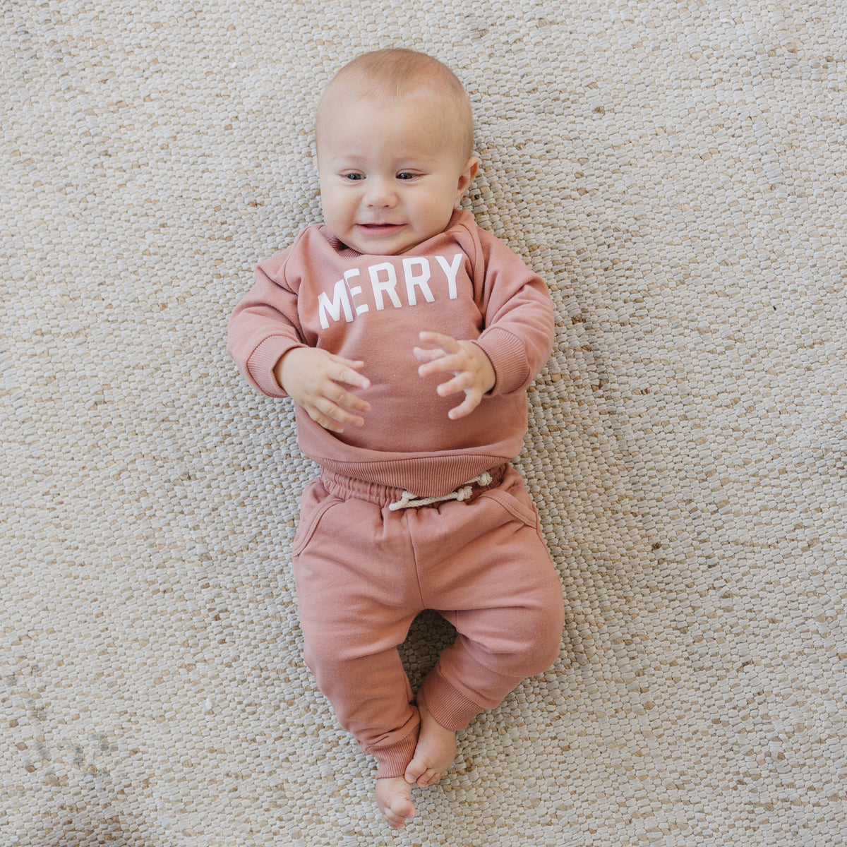 Merry Organic Cotton 2pc Jogger Set