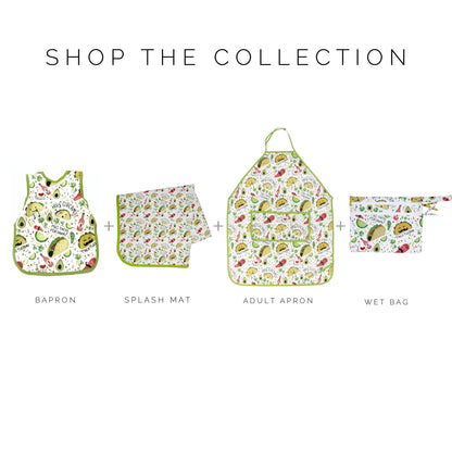 Taco Party - Waterproof Wet Bag (For mealtime, on-the-go, and more!)