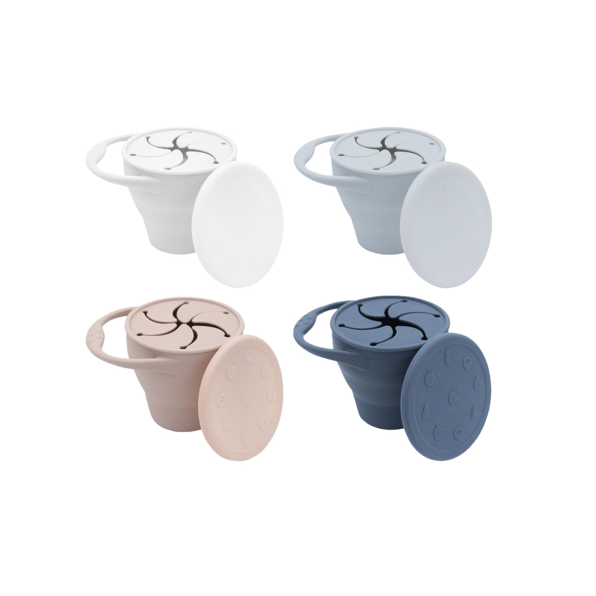 Silicone Collapsible Snack Cup (More Colors Available)