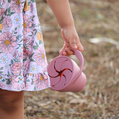 Silicone Collapsible Snack Cup (More Colors Available)