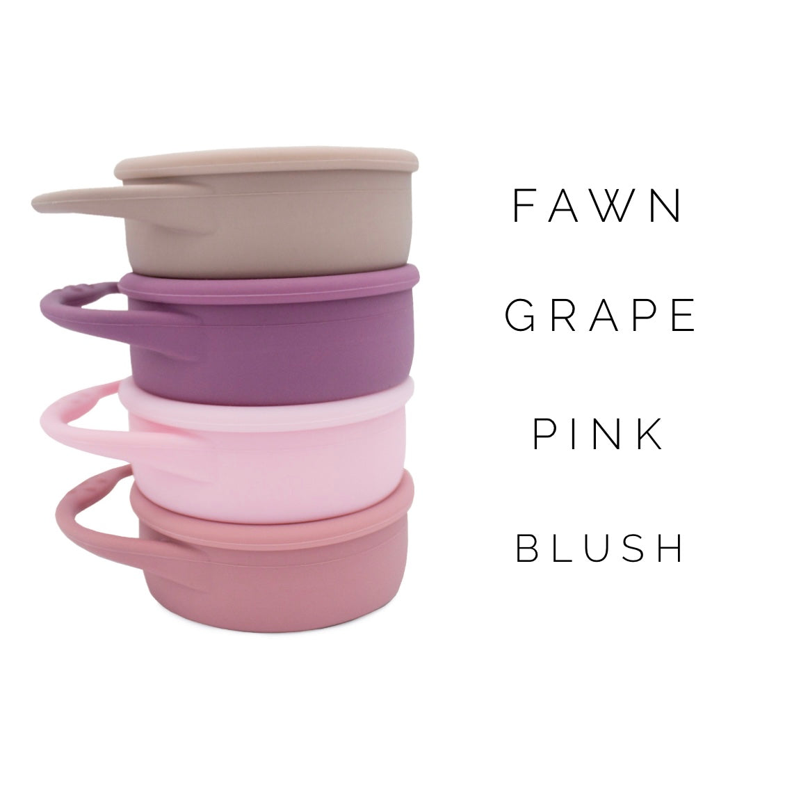 Silicone Collapsible Snack Cup (More Colors Available)