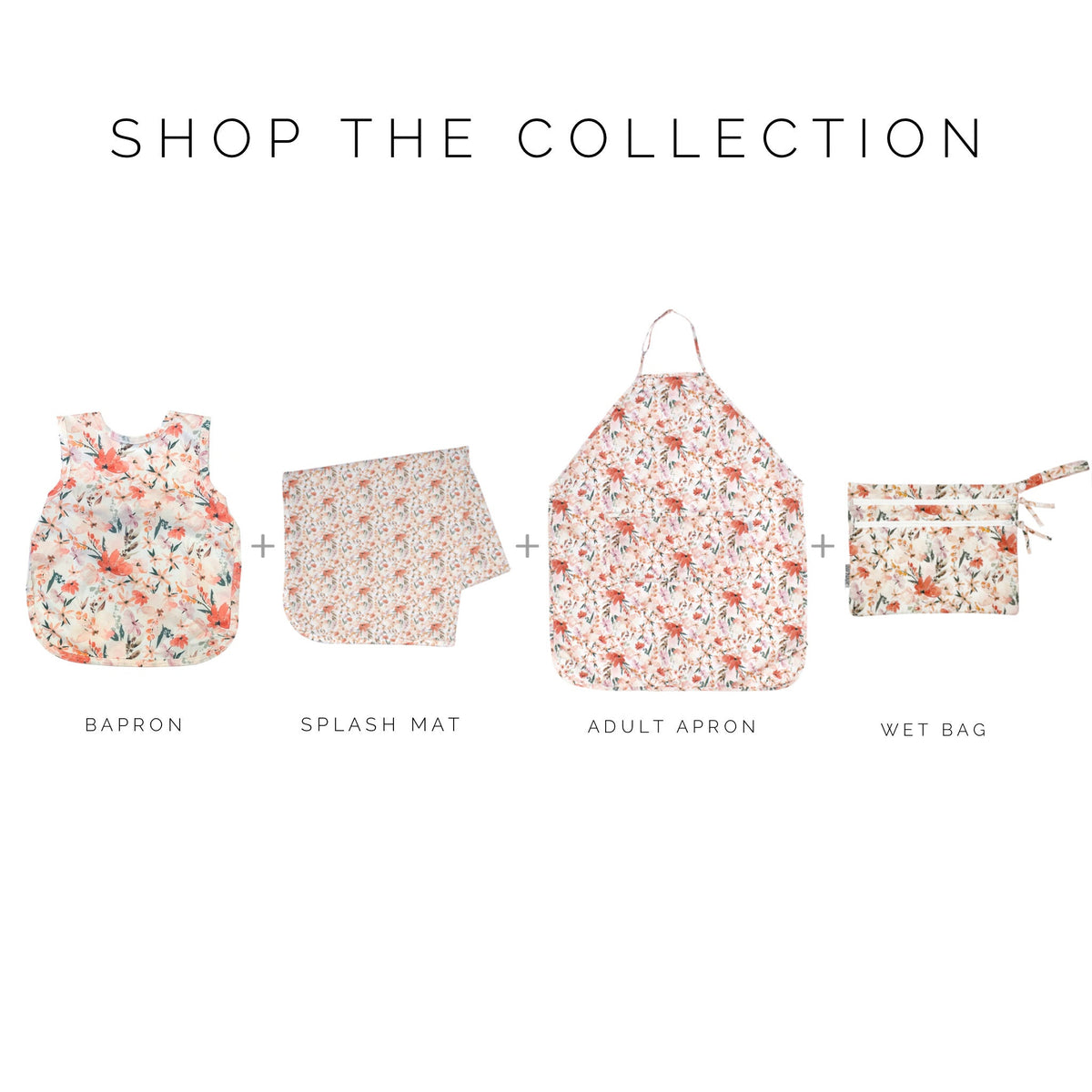 Peachy Dreams Splash Mat - A Waterproof Catch-All for Highchair Spills