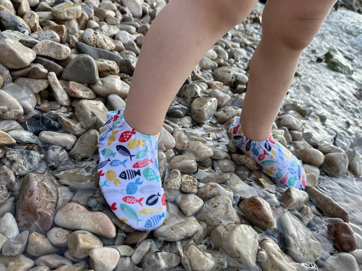 Non-Slip Baby Water Shoes – Colorful Fish