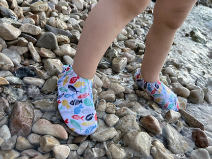 Non-Slip Baby Water Shoes – Colorful Fish
