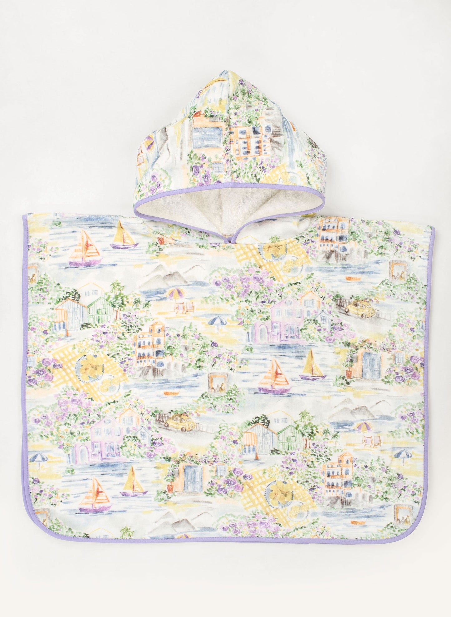 Limoncello Swim Poncho