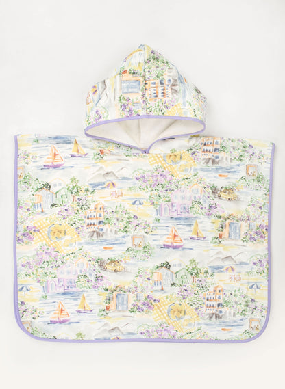 Limoncello Swim Poncho