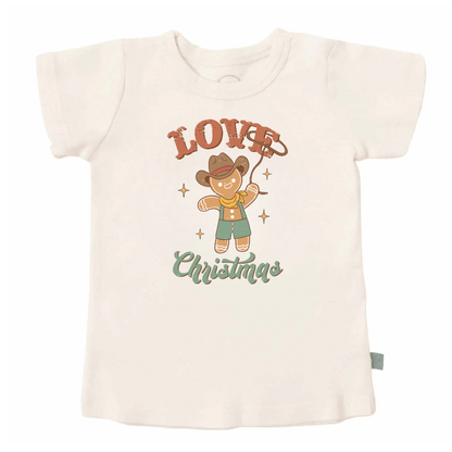 graphic tee | christmas lasso