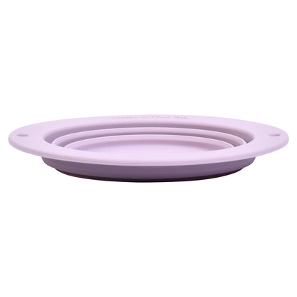Lilac Collapsible Bowl for Travel or Home