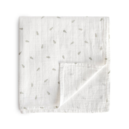 Organic Cotton Muslin Swaddle Blanket