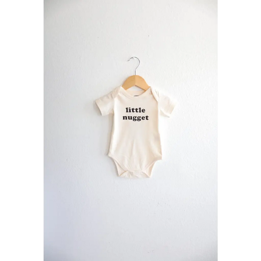Little Nugget Organic Cotton Baby Bodysuit
