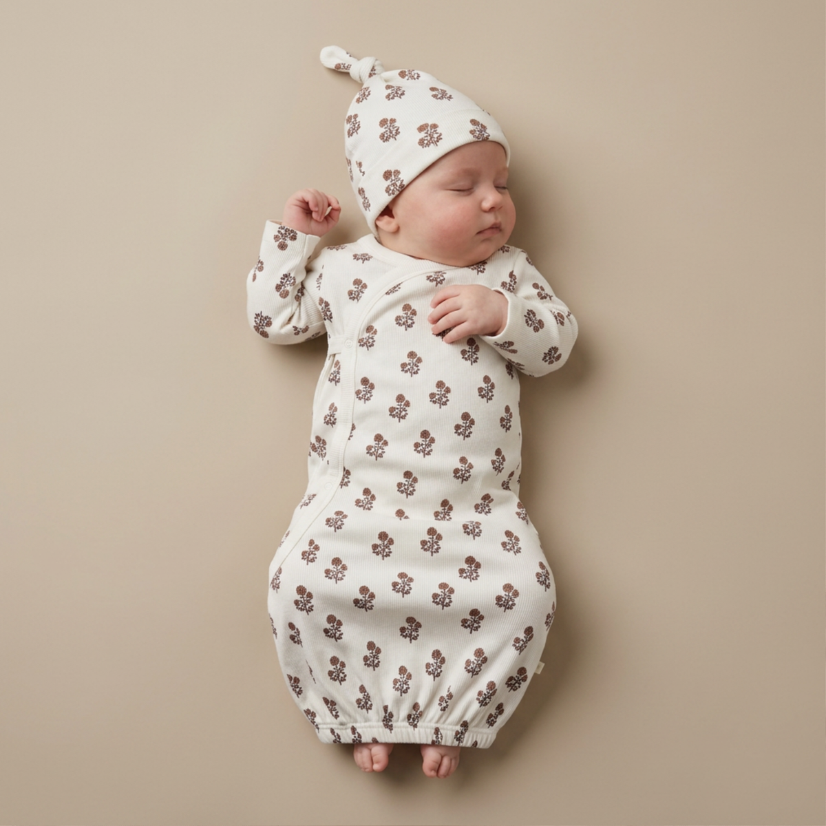 Organic Kimono Infant Sleep Gown - Loom