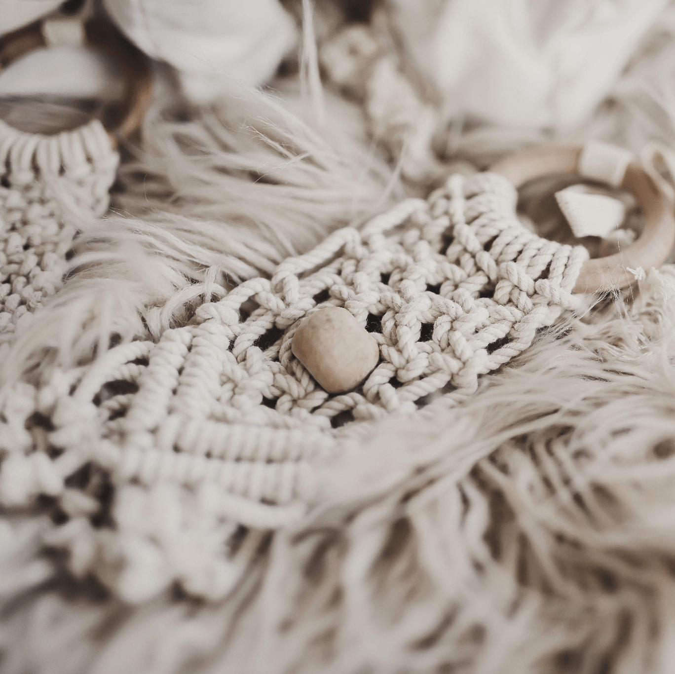 all-in-one toy | macrame 2 pc Set