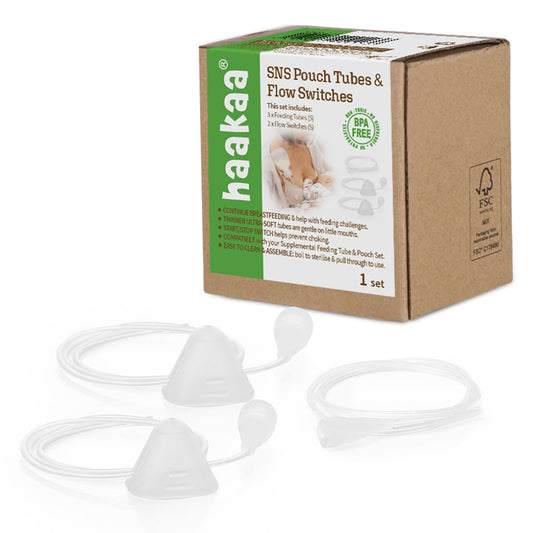 Haakaa Silicone SNS Pouch Tubes & Flow Swiches (Size S)