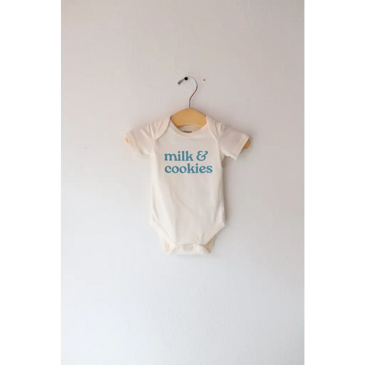 Milk & Cookies Organic Cotton Baby Onesie