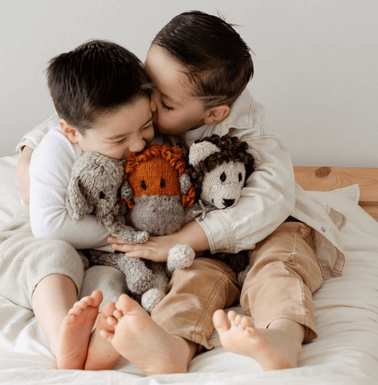 Wool Knit Buddy  | Opal the Orangutan