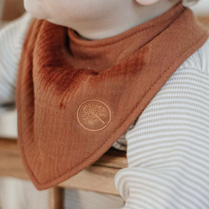 Pebble Muslin Bandana Bibs Set (4-Pack)