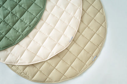 Neutral Round Baby Play Mat