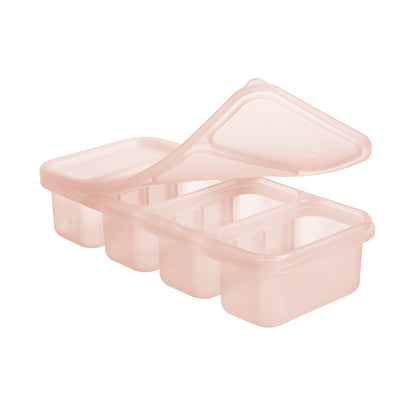 Silicone Baby Food Freezer Tray, 1/2 Cup Portions, with Lid