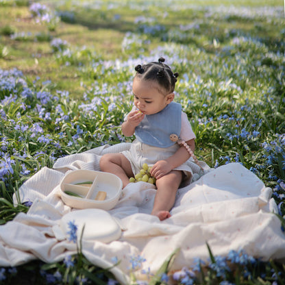 Organic Cotton Muslin Swaddle Blanket