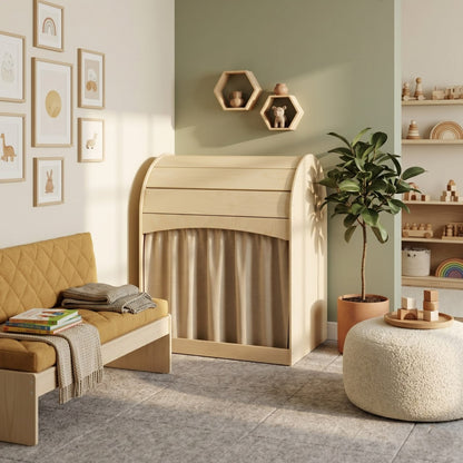 Nambar Montessori Reading Nook & Cozy Play Hideaway