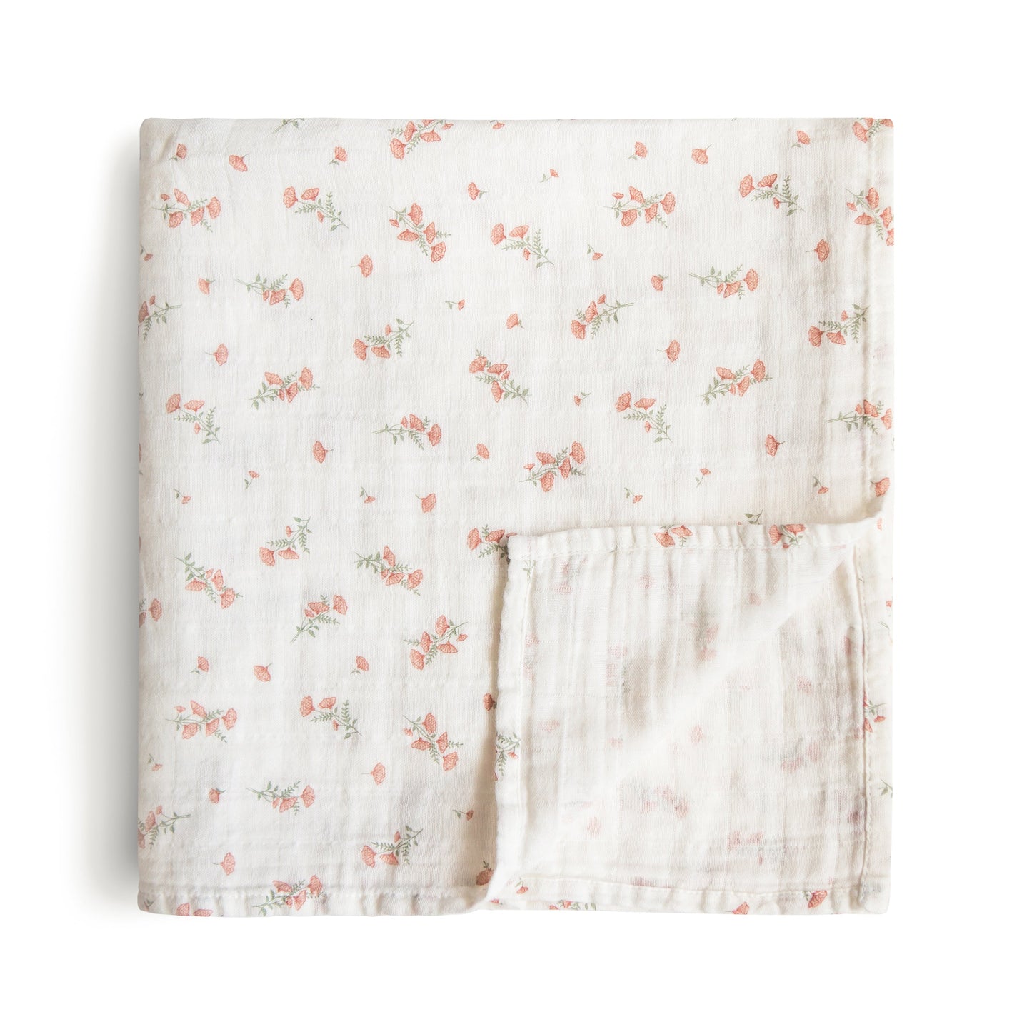 Organic Cotton Muslin Swaddle Blanket