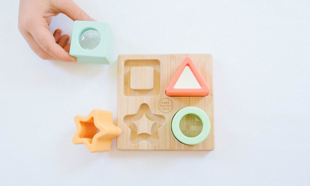 Prism Puzzle - Silicone + Wood