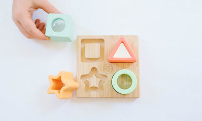 Prism Puzzle - Silicone + Wood